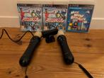 Twee motion controllers met camera en spellen, Ophalen of Verzenden, Zo goed als nieuw, Met 2 controllers, Slim