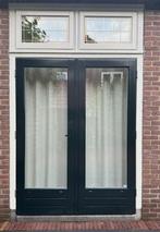 Te koop: mooie openslaande deuren (buitendeuren), Doe-het-zelf en Verbouw, Deuren en Horren, Ophalen, Gebruikt, 80 tot 100 cm