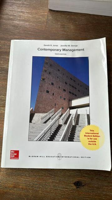 Contemporary Management - Jones & George