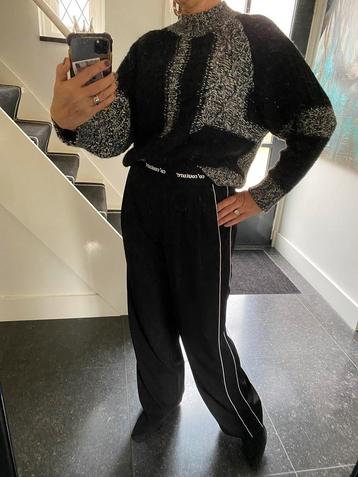 Co’Couture, prachtige zwarte broek, travelkwaliteit, ML beschikbaar voor biedingen