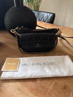 Micharl kors schoudertas dubbel, Ophalen of Verzenden, Zo goed als nieuw, Zwart, Schoudertasje