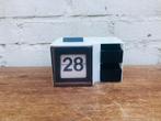Vintage retro eeuwigdurende kalender, Ophalen of Verzenden, Huis en Inrichting