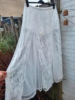 NIEUWE kanten rok mt. XL, Kleding | Dames, Rokken, Ophalen of Verzenden, Nieuw, Maat 46/48 (XL) of groter, Wit