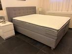 Tweepersoonsbed “ BOXSPRING “, Ophalen, Zo goed als nieuw, Tweepersoons, 160 cm