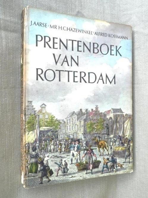 1954 prentenboek van Rotterdam wandeling door tijd en stad., Boeken, Geschiedenis | Stad en Regio, Gelezen, 20e eeuw of later
