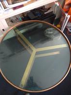 Salontafel koper met glas ophalen Amsterdam, Ophalen