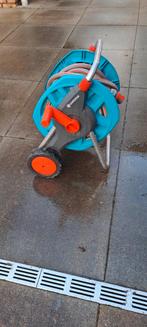 Goed werkende gardena tuinslang op haspel, Tuin en Terras, Ophalen of Verzenden, Zo goed als nieuw, Tuinslang