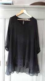 Zhenzi zwart feestelijk tuniek/kort jurkje, maat 46/48, Kleding | Dames, Blouses en Tunieken, Zhenzi, Verzenden, Zwart, Maat 46/48 (XL) of groter