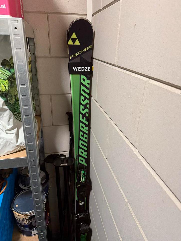 Fischer Progressor F19 Ski's, Sport en Fitness, Skiën en Langlaufen, Gebruikt, Ski's, Skiën, Fischer, Carve, 160 tot 180 cm, Ophalen
