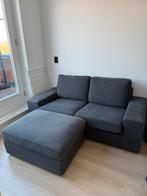 Ikea kivik 3-zitsbank + voetenbank met obergruimte, Ophalen, 250 tot 300 cm, Driepersoons, 75 tot 100 cm