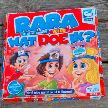 Spel "rara wat doe ik" beschikbaar voor biedingen