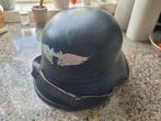 Luftschutz M38 Gladiator Helm - Zeldzame Fabrieksfout, Verzamelen, Militaria | Tweede Wereldoorlog, Ophalen of Verzenden, Overige soorten