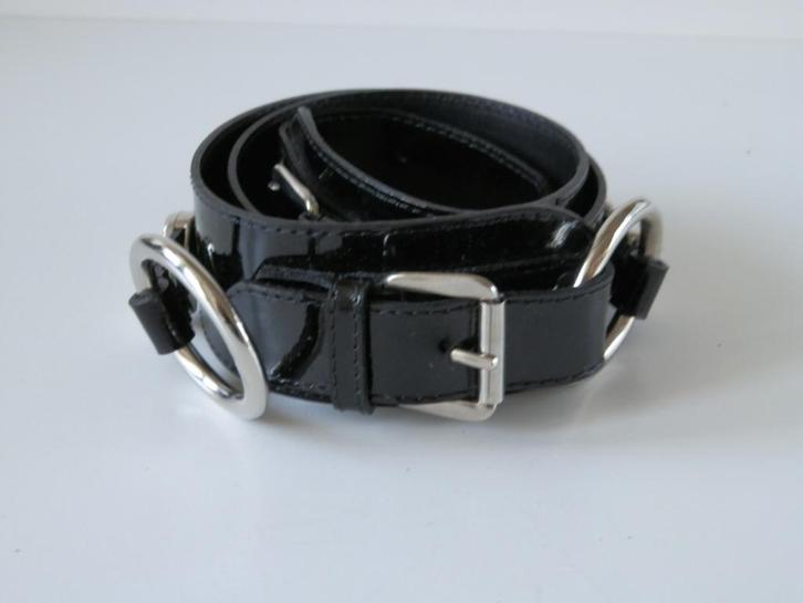 Luisa Cerano riem of ceinture., Kleding | Dames, Riemen en Ceinturen, Zo goed als nieuw, 100 cm of meer, 3 tot 5 cm, Zwart, Echt leder