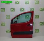 Peugeot Partner bestel Deur linksvoor rood, Auto-onderdelen, Carrosserie en Plaatwerk, Gebruikt, Deur, Ophalen of Verzenden, Peugeot