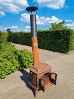 Te koop kachel met rookafvoer, Tuin en Terras, Ophalen, Gebruikt