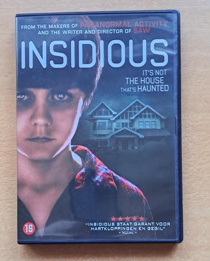 Insidious, Cd's en Dvd's, Dvd's | Horror, Gebruikt, Spoken en Geesten, Vanaf 16 jaar, Verzenden