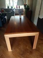 Kersenhouten tafel + 4 stoelen, Huis en Inrichting, Tafels | Eettafels, Ophalen, Gebruikt, 100 tot 150 cm, 150 tot 200 cm
