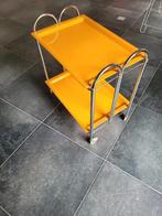 Handige, opvouwbare serveerwagen, Ophalen, Kunststof, Gebruikt, Vintage