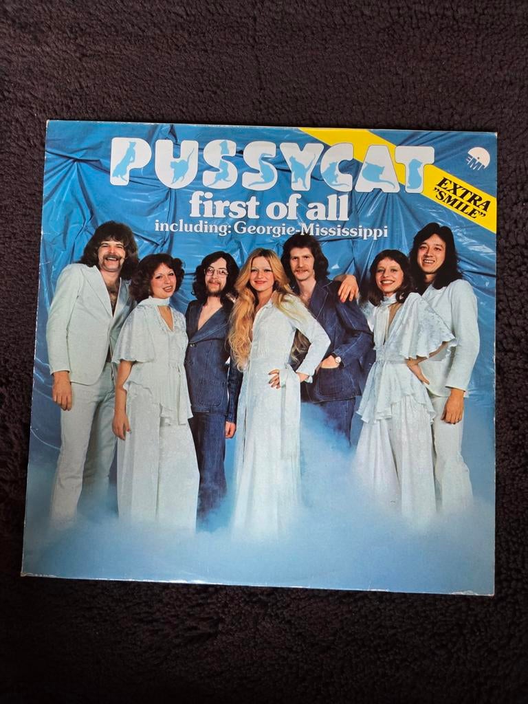 Lp vinyl Pussycat first of all incl Georgie mississippi, Ophalen of Verzenden, Zo goed als nieuw, 12 inch