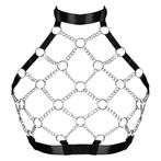 Ketting Body Harnas Vrouw - Clubwear Kinky Party Outfit, Kleding | Dames, Carnavalskleding en Feestkleding, Maat 38/40 (M), Verzenden