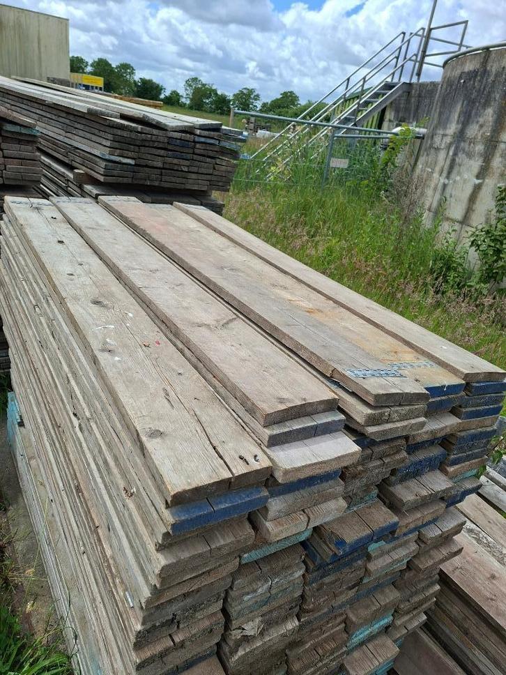 Steigerplanken diverse lengtes, Doe-het-zelf en Verbouw, Overige Doe-het-zelf en Verbouw, Gebruikt, Ophalen