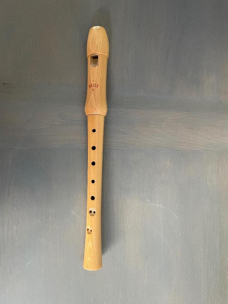 MOECK SOPRAANBLOKFLUIT in hoes - WD014, Muziek en Instrumenten, Blaasinstrumenten | Blokfluiten, Gebruikt, Sopraan of Sopranino