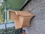 SM design in Lloyd Loom 4 stoelen, Huis en Inrichting, Stoelen, Ophalen, Gebruikt, Bruin