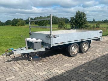 Sallas plateauwagen aanhanger 305x160cm 2000KG beschikbaar voor biedingen
