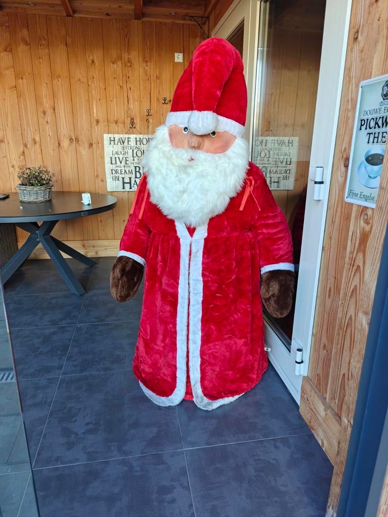 Grote Kerstman 163cm, Diversen, Kerst, Ophalen of Verzenden, Gebruikt