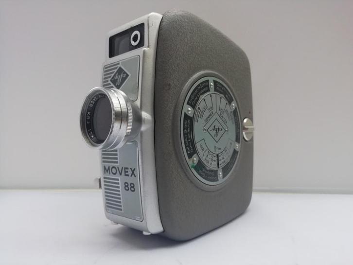 Vintage 8mm filmcamera - Agfa Movex 88, Verzamelen, Fotografica en Filmapparatuur, Filmcamera, 1940 tot 1960, Ophalen of Verzenden