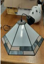 Hanglamp melkglas tiffany stijl, Huis en Inrichting, Ophalen, Gebruikt, ., Glas