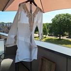 Kaftan wit  dames Maat 36 / 38, Ophalen of Verzenden, Zo goed als nieuw, Maat 36 (S), Wit