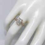 Lab Grown 2.19 carat diamanten ring, Certificaat, 17.5 mm, Verzenden, Geen, Geel, Nieuw