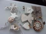 houten kerst versiering - allerlei soorten hangers in hout, Diversen, Kerst, Verzenden, Zo goed als nieuw