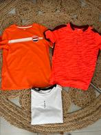 Voetbal shirts , oranje / wit , maat 140’, Gebruikt, Ophalen of Verzenden