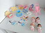 Barbie Baby set - meubels en accessoires, Ophalen of Verzenden, Gebruikt, Barbie