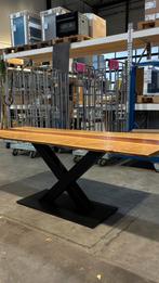 Eettafel eikenhout epoxy, Huis en Inrichting, Tafels | Eettafels, Ophalen, Eikenhout, 200 cm of meer, 50 tot 100 cm