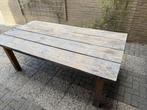 Tuintafel 1 x 2 mtr, Tuin en Terras, Tuintafels, Ophalen, Gebruikt, Rechthoekig, Hout