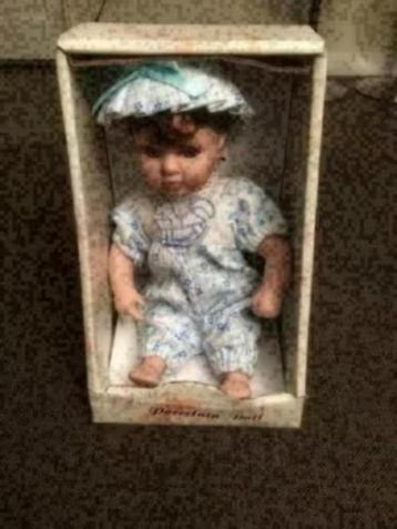 NIEUW! Porseleinen Pop Blauw Jongen € 4,99 beschikbaar voor biedingen