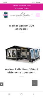Walker 4 seizoenen voortent 3.50 en luifel en zijwanden, Caravans en Kamperen, Ophalen, Gebruikt