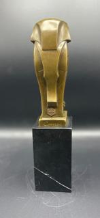 Bronzen Art-Deco stijl uil., Ophalen of Verzenden