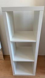 3 vaks Kallax open kast vakkenkast 3x1 wit Ikea, Ophalen, 5 laden of meer, 50 tot 100 cm, Zo goed als nieuw