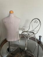 Oude poppenstoel en kinder tafel buste, Antiek en Kunst, Curiosa en Brocante, Ophalen of Verzenden