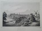 Wageningen, antieke staalgravure, van 70 voor 25. KOOPJE!, Antiek en Kunst, Ophalen of Verzenden