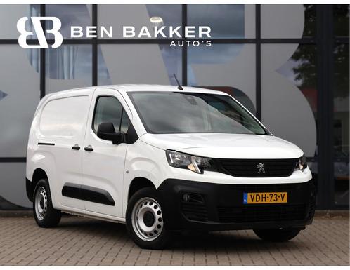 Peugeot Partner 1.5 BlueHDI Asphalt Long | Airco | Navigatie, Auto's, Bestelauto's, Bedrijf, Te koop, ABS, Achteruitrijcamera