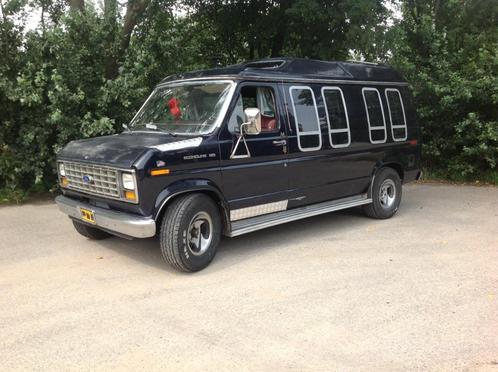 FORD ECONOLINE 5.0L V8 1986   + APK, Caravans en Kamperen, Campers, Particulier, tot en met 2, Buscamper of Camperbus, Ford, Ford