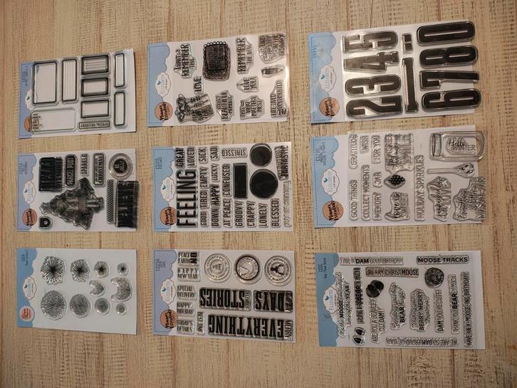 Elizabeth craft designs stempels €5 per set, Hobby en Vrije tijd, Stempelen, Zo goed als nieuw, Clearstamp, Ophalen of Verzenden