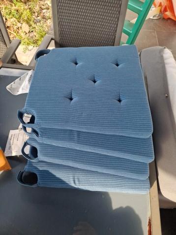 Justina Ikea blauwe tuinkussens  beschikbaar voor biedingen