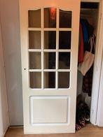 Mooie binnendeur met glas, Ophalen, Gebruikt, 80 tot 100 cm, Binnendeur