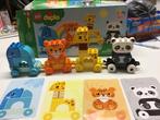 Duplo dierentrein 10955 met doos, Kinderen en Baby's, Speelgoed | Duplo en Lego, Ophalen, Zo goed als nieuw, Duplo